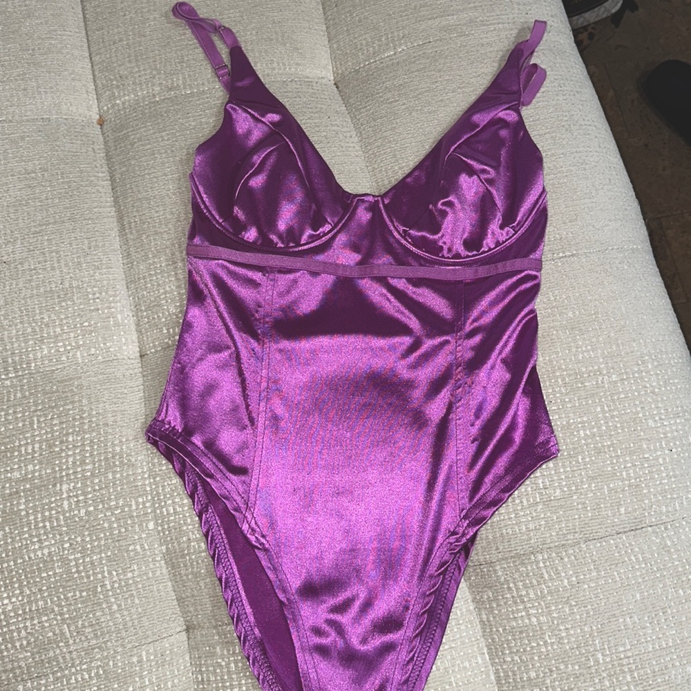 Purple bodysuit